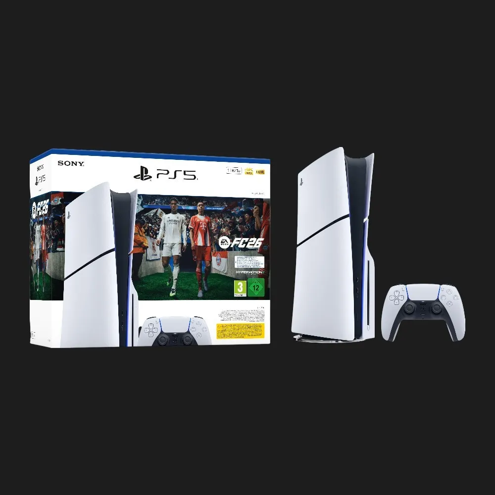 Sony PlayStation 5 Slim (BluRay) (EA SPORTS FC 26 Bundle)
