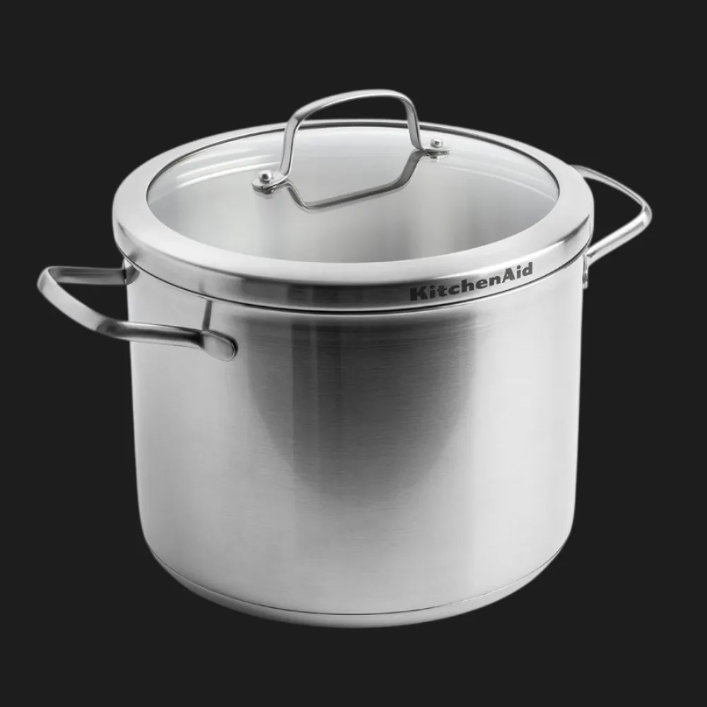 Кастрюля с крышкой KitchenAid Proline, 24 см, 8 л