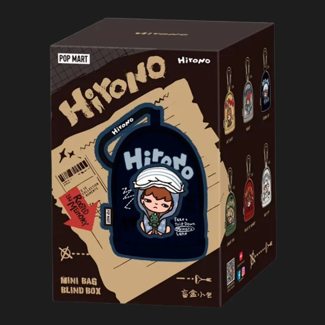 Коллекционный брелок-сюрприз Pop Mart Hirono (Echo — Mini Bag)