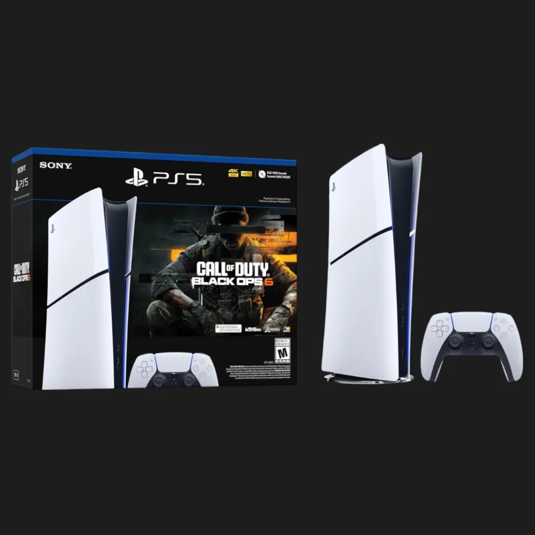 Sony PlayStation 5 Slim (Digital Edition) (Call of Duty: Black Ops 6 Bundle)