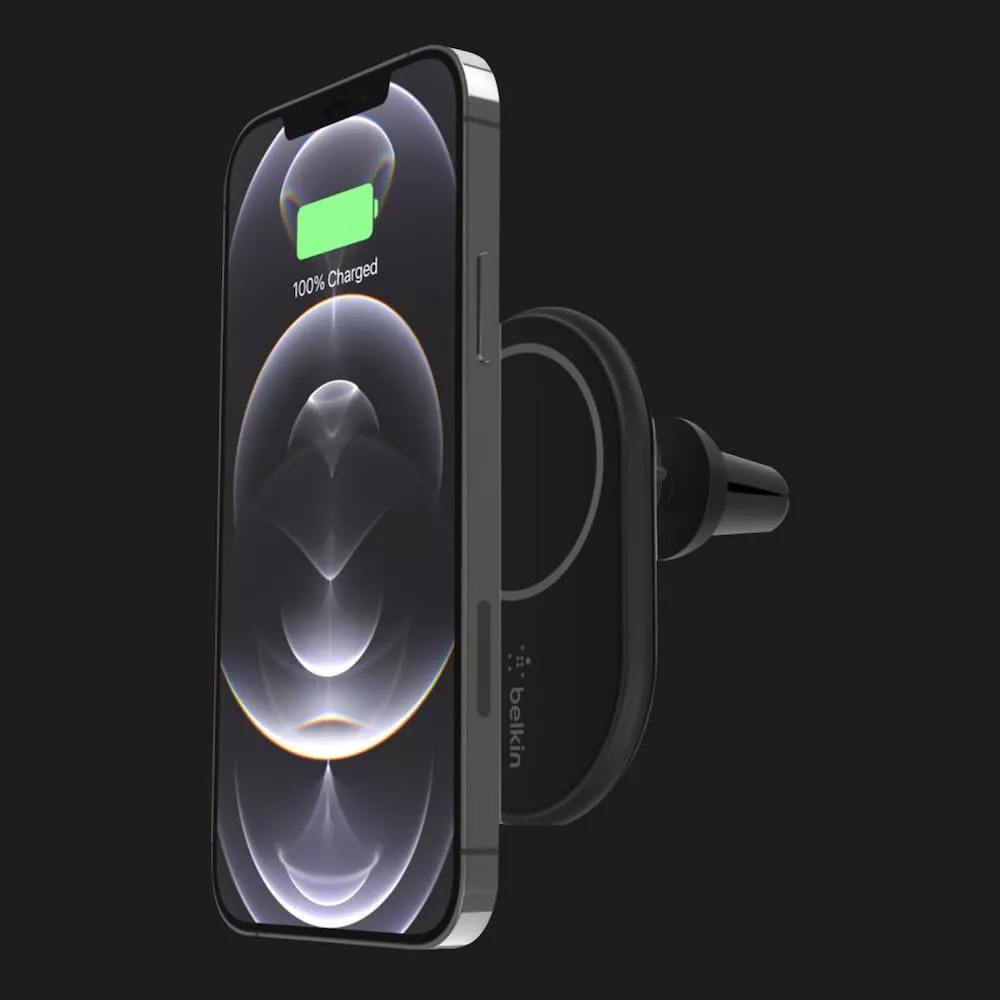 Автодержатель Belkin Car Mount Magnetic Charging Qi