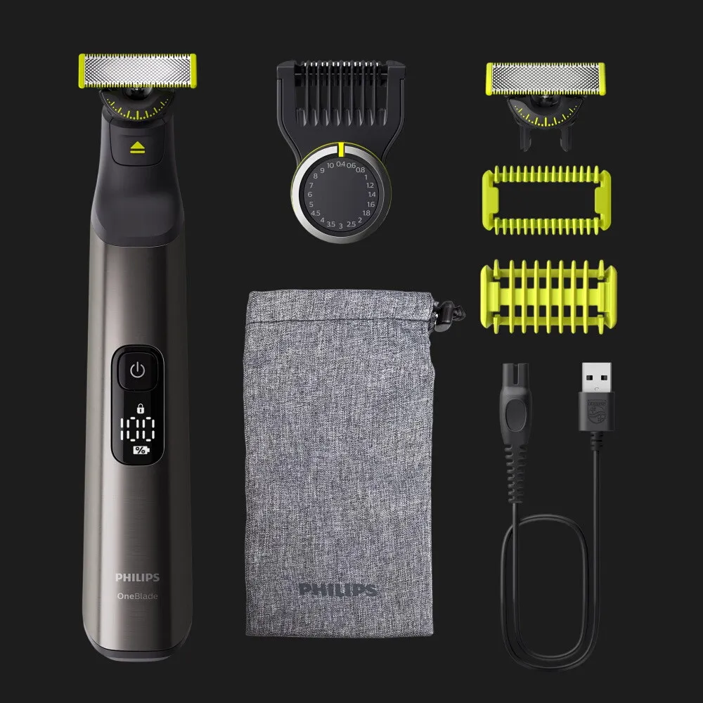Триммер OneBlade Pro 360 (Chromium)