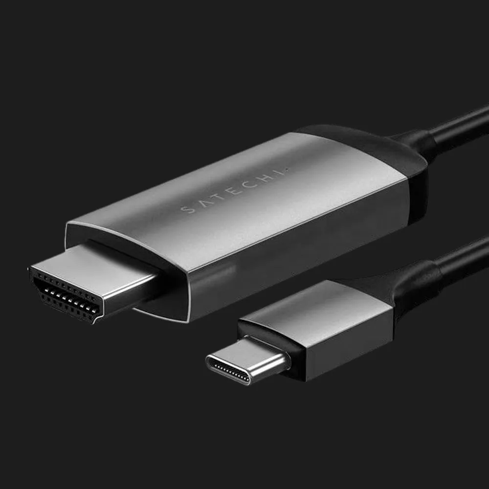 Satechi Type-C to 4K HDMI Cable Space Gray (ST-CHDMIM)