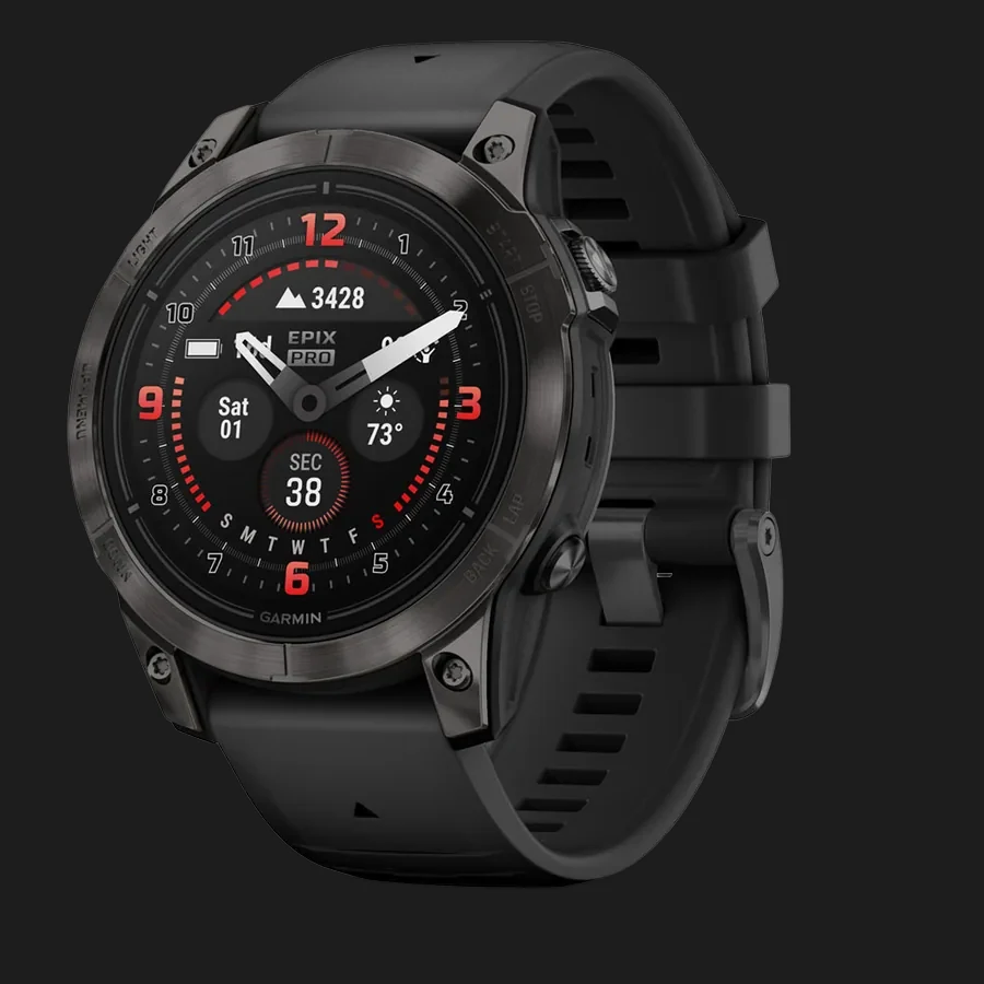 Garmin epix Pro (Gen 2), угольно-серый титан