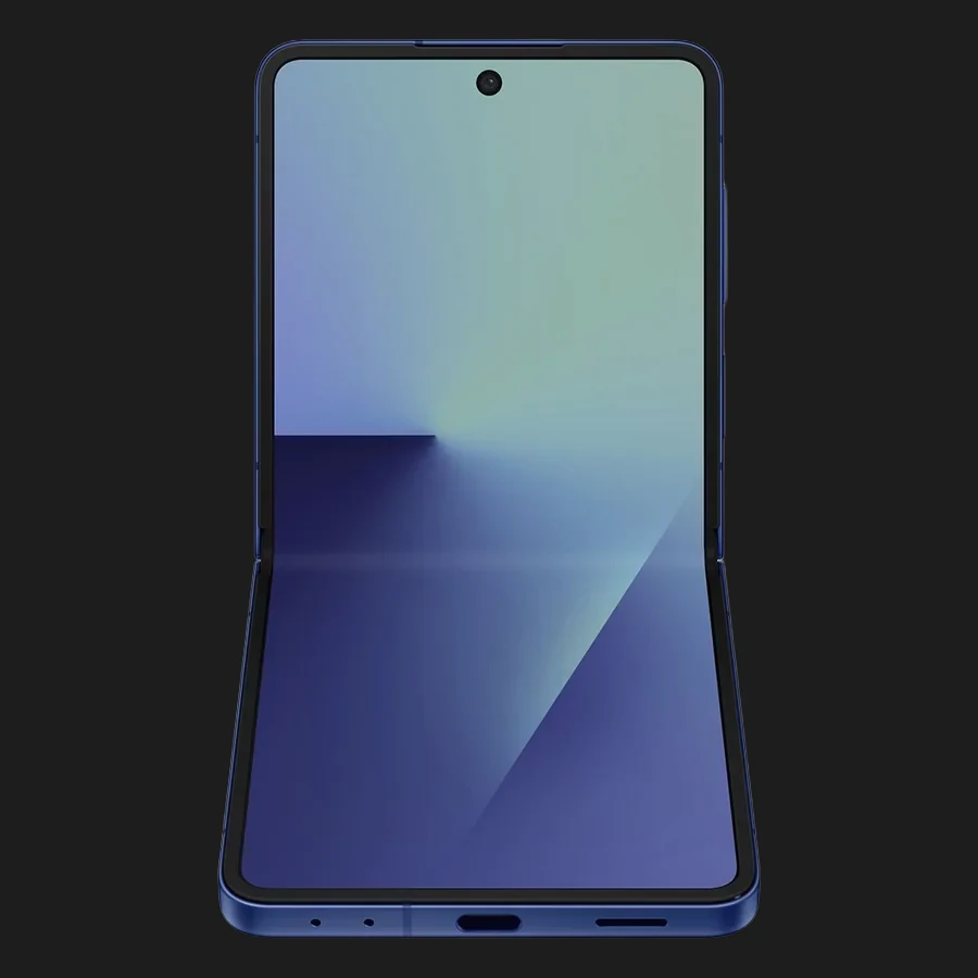 Samsung Galaxy Z Flip7, синяя тень