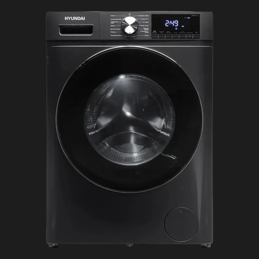 Стиральная машина Hyundai WFD9403, тёмно-серый