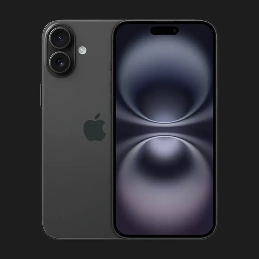 iPhone 16 Plus, чёрный
