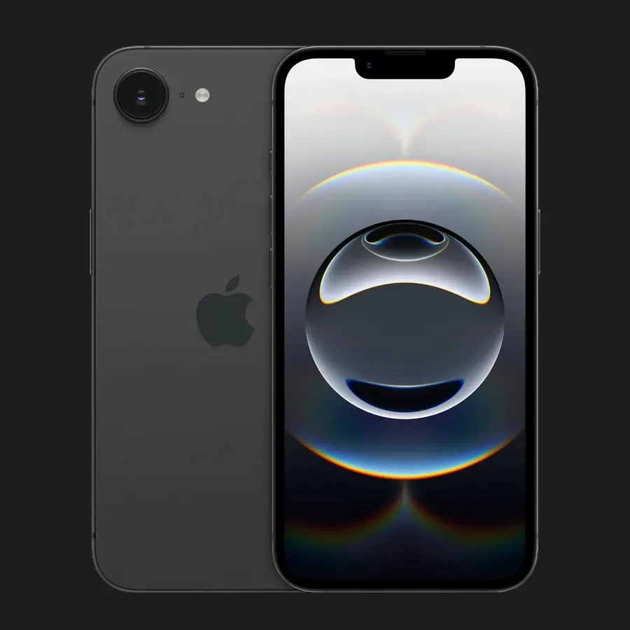 iPhone 16e, чёрный
