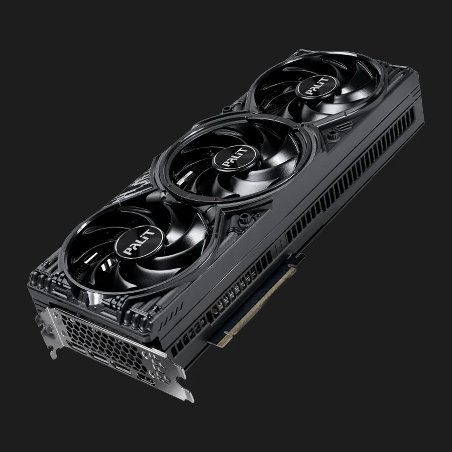 Видеокарта Palit GeForce RTX 5080 GamingPro OC 16GB, чёрный
