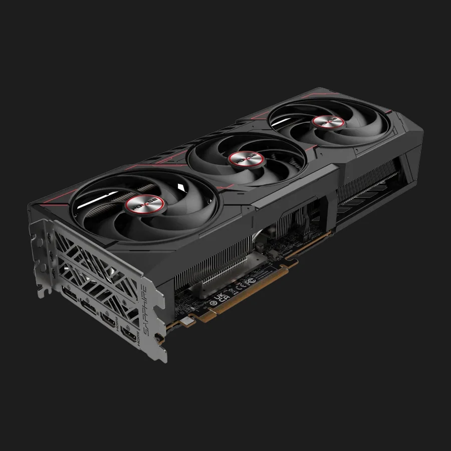 Видеокарта Sapphire Radeon RX 9070 XT PULSE 16GB, чёрный